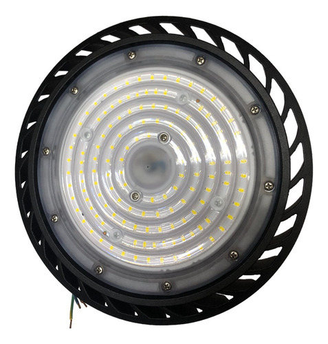 Lámpara Galponera Led 100w Ufo Highbay Luz Fría Candela