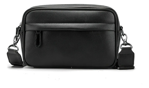 Bandolera De Cuero De Los Hombre Bolso Maletin De Hombro