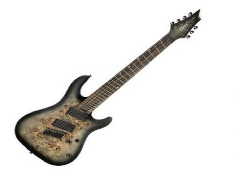 Guitarra Electrica Cort Kx507 Multi Scale Star Dust Black