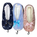 Pack 12 Pantuflas Con Chiporro Mujer