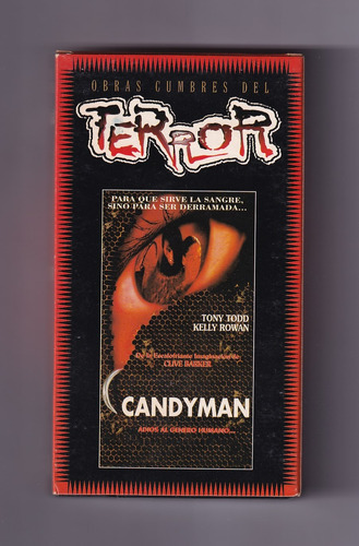 Candyman Bill Condon Vhs Obras Cumbres Del Terror