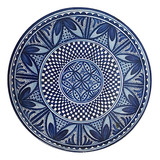 Plato Antiguo Ceramica Española  De  Granada Siglo Xix