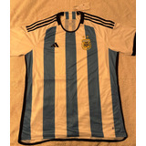 Camiseta Selección Argentina Mundial 2022 - 2 Estrellas