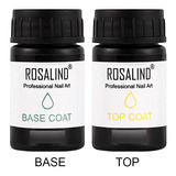 Rosalind Base Coat Y Top Coat X 15 Ml Kit X 2 