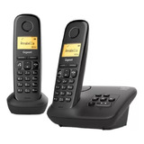 Inalambrico 2 Handys Contestador Manos Libres Duo Caller Id 