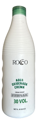 Agua Oxigenada En Crema Rocco 1 Litro