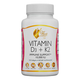 Coco March Vitamina D3+k2 10,000 Ui  Suministro De 4 Meses
