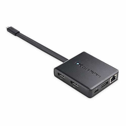 Hub Usb C Triple Monitor Displayport 100w Para Surface Pro