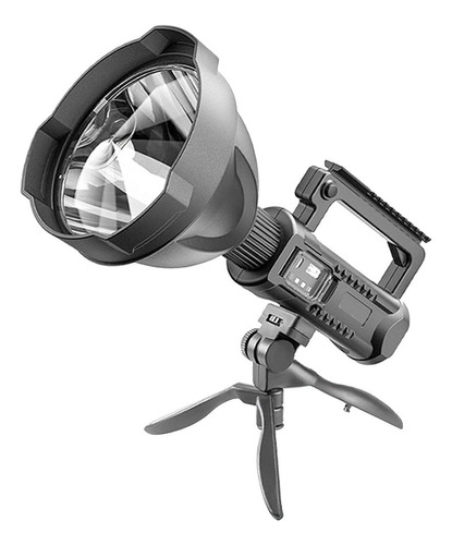 Linterna Reflector P50 Camping Led 1000m Tripode Recargable.