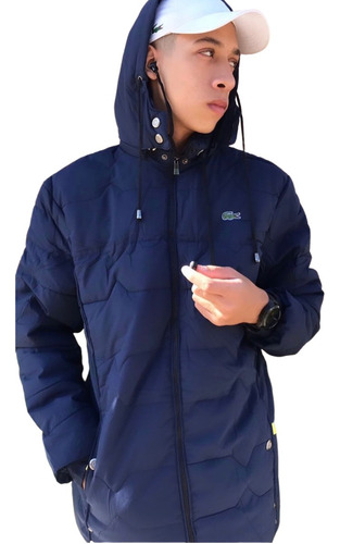 Jaqueta Masculina Inverno Corta Vento Acolchoada Nylon Frio