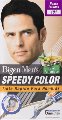 Tinte Bigen Men's Speedy Color Cabello · Negro Intenso S101
