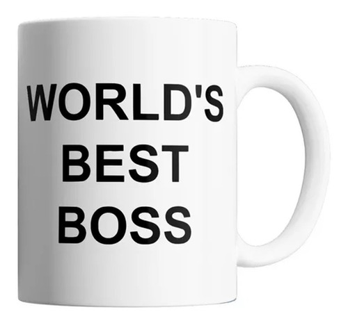 Taza De Cafe Ceramica - The Office (world's Best Boss)