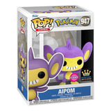 Funko Pop!games Pokemón Aipom 947 Flocked