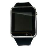 Reloj Smartwatch Gipel A1 Camarasd Waterproof Android/ios Color De La Correa Plata Color Del Bisel Dorado Rojo