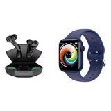 Combo Reloj Smartwatch T900 + Audifonos Gamer Bluetooth X15