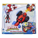 Figura Spidey Miles Morales Tecno-moto Luminosa