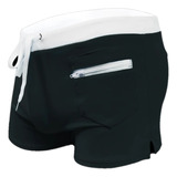 Sunga Shorts Aqux Com Bolso - Preta