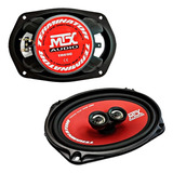 Bocinas Coaxiales Mtx Tr69c 320w 6x9  4 Ohms 3 Vías