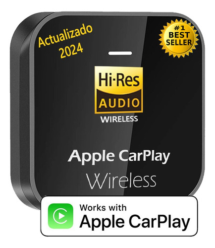 Adaptador Apple Carplay Inalambrico Sin Intervenir Car Play