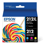 Epson T212 Claria Tinta Negra Alta Capacidad Color Estándar