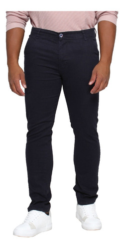 Pantalon Skinny De Gabardina Strech Studio 74 Para Hombre