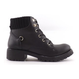 Borcegos Acordonado Dama Mujer Botas Puño Comodos 699 Cshoes