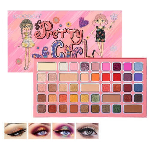 Paleta De Sombras 45 Colores