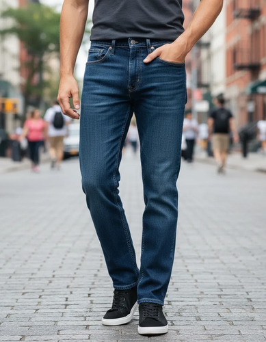 Pantalon Levis 514 Para Hombre Straight Fit 005141900 Azul | Envío gratis