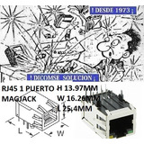 J1011f21pnl2 1 Port Rj45 Luz Magjack Connector Pasante Pulse