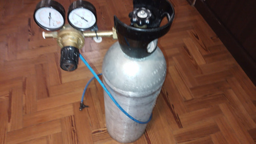 Tubo Cilindro Aluminio Para Co2 (gas Carbonico) 10 Kg 