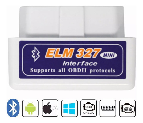 Escáner Automotriz Obd2 Bluetooth Elm327 Para Android Y Ios