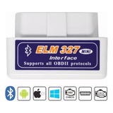 Escáner Automotriz Obd2 Bluetooth Elm327 Para Android Y Ios