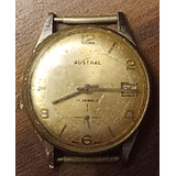 Reliquia Antigua. Reloj Austral Steimless Steel Back Swiss80