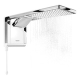 Chuveiro Lorenzetti Branco Cromado Acqua Duo 220v 7800w