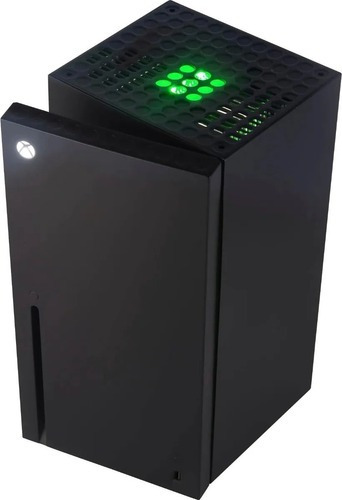 Mini Refrigerador Xbox Series X Com Capacidade De 8 Latas Com Luz