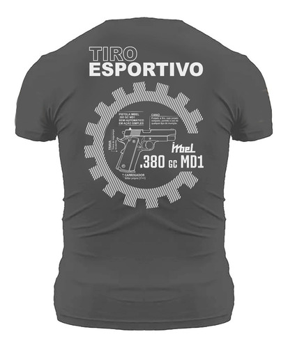 Camiseta Tiro Esportivo Imbel 380 Md1 Imbel .380 Gc Md1