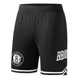 Nba Original Short Hombre Brooklyn Nets Negro