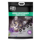 Arena Aglutinante Para Gatos Con Carbon Activo 4kg 