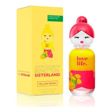 Perfume Benetton United Colors Sisterland Yelow Peony Edt 80