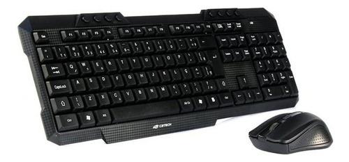 Kit Teclado E Mouse Sem Fio C3tech K-w10 Português Brasil