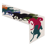 Lino Kentucky Derby Table Runner Horse Racing Event Hom...