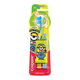 Escova Dental Infantil Extra Suave Minions Colgate 2 Unidades