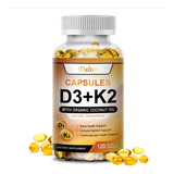 Vitamina D3 Y K2 120 Sofgel 