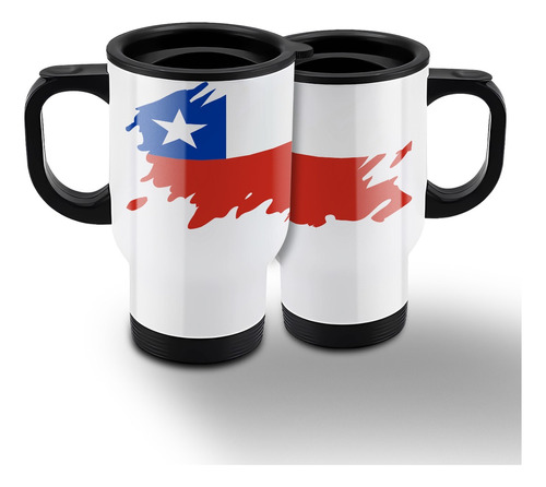 Vaso Térmico - Mug Personalizado 500cc Fiestas Patrias Chile