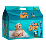 Tapete Higiênico Para Cães Mr. Dry 30 Unidades 80x60