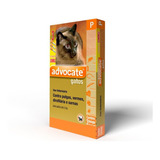 Advocate Gatos Até 4kg C/3 Pipetas De 0,4ml