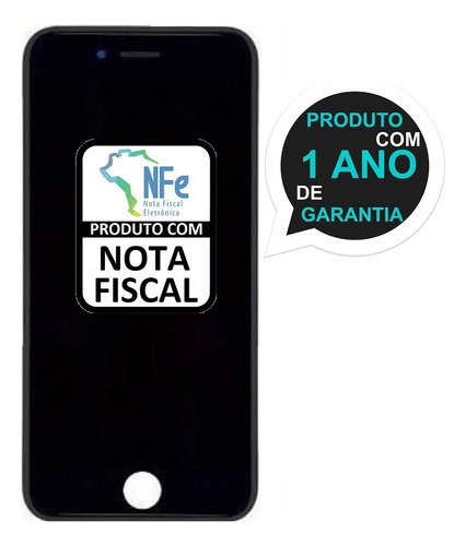 Tela Touch Display Para iPhone 6s A1633 A1688 + Entrega 24h!