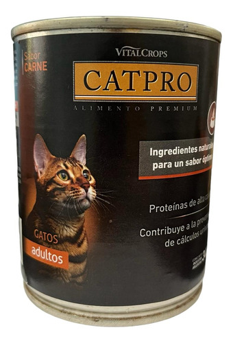 Catpro Humedos Alimento Para Gato, Lata X 12 U.  De 340gr