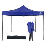 Tenda Gazebo Sanfonada Pagoda Estrutura Reforçada 3x3 Azul