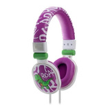 Audifonos Diadema P/niño Popper Dinosaur Morado Moki Achppoa